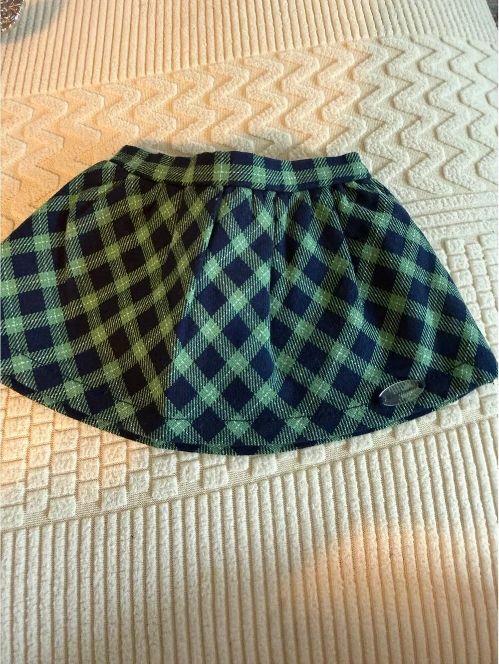 AMERICAN GIRL Doll Janie and Jack Tartan Plaid Skirt-Rel 2022/Retired 2024 B256